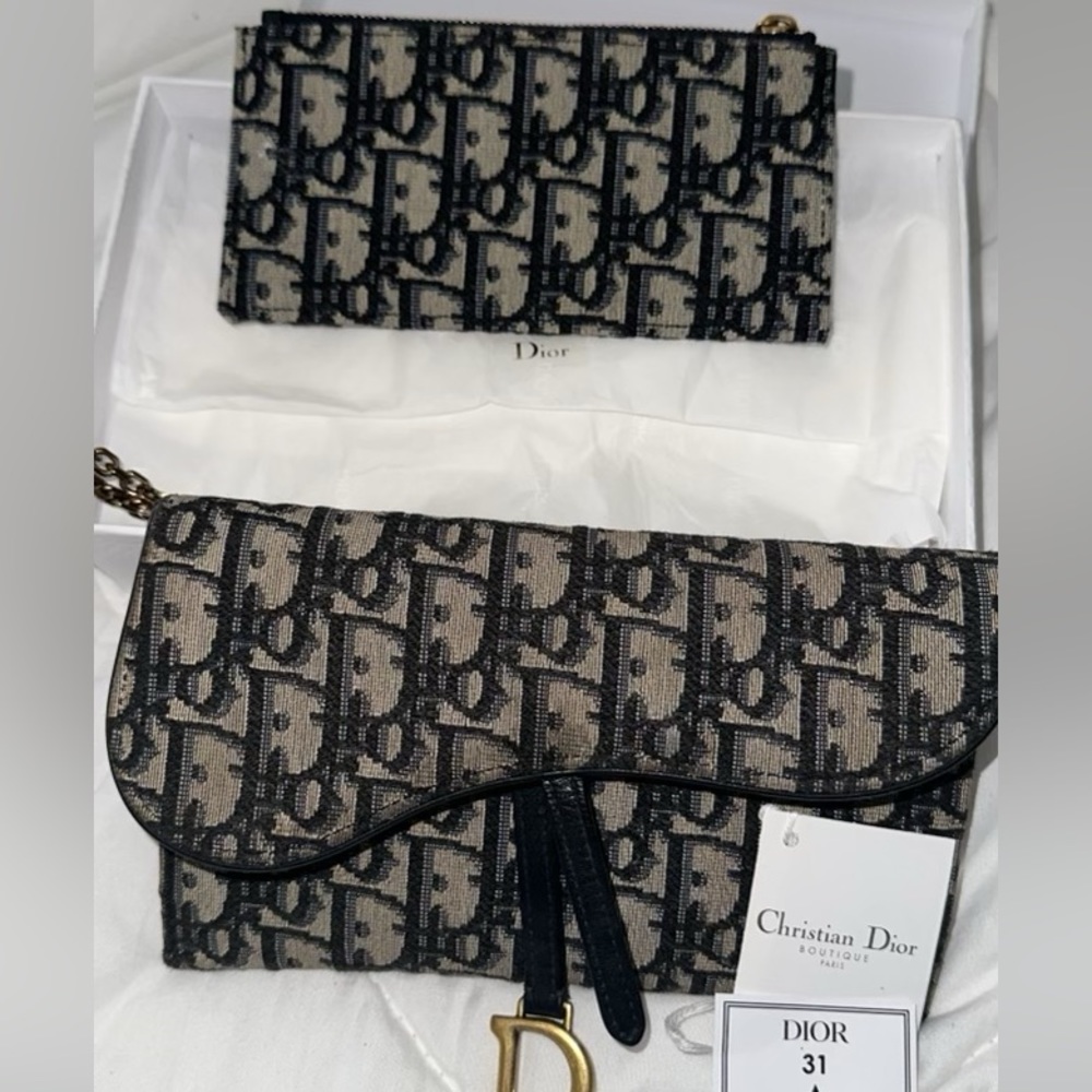 Christian Dior Saddle Pouch authentic